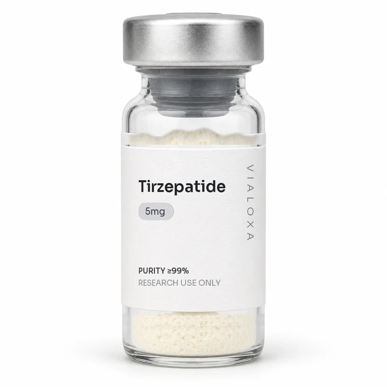 Tirzepatide lyophilised reference vial