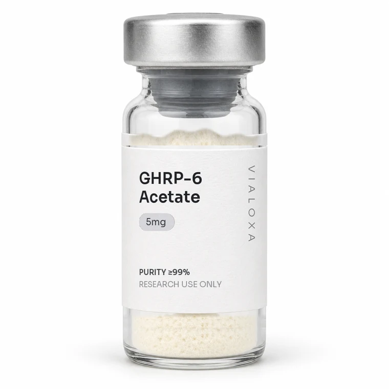 GHRP-6 Acetate lyophilised reference vial