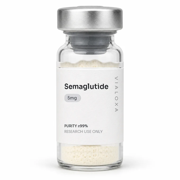 Semaglutide lyophilised reference vial