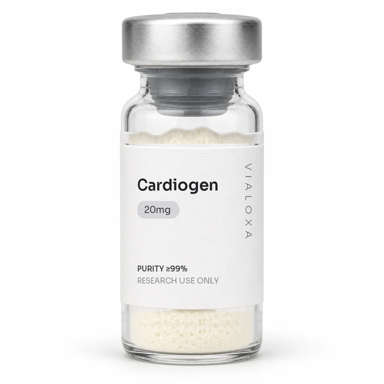 Cardiogen lyophilised reference vial