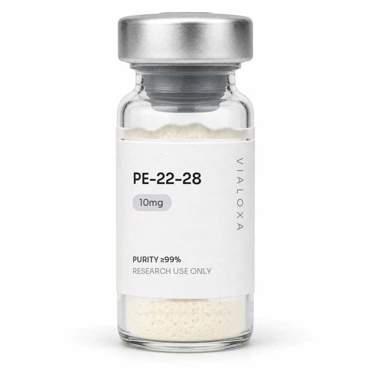 PE-22-28 lyophilised reference vial