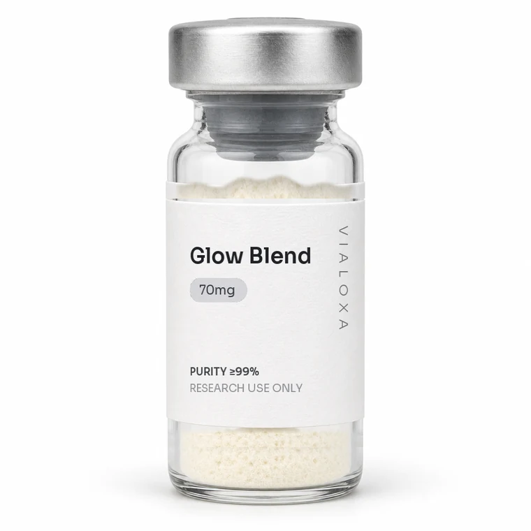 Glow Blend lyophilised reference vial