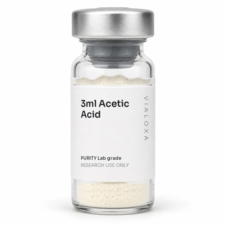 3ml Acetic Acid lyophilised reference vial
