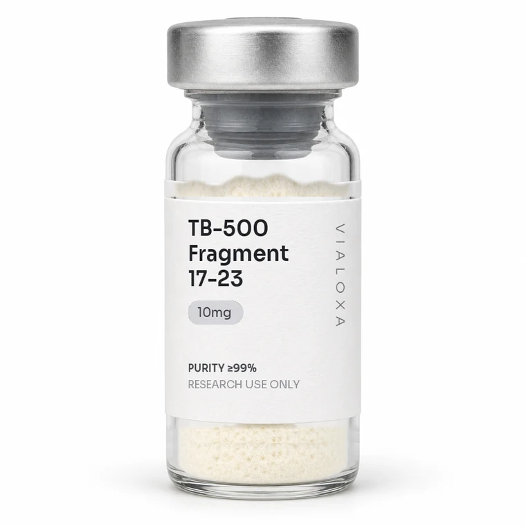 TB-500 Fragment 17-23 lyophilised reference vial