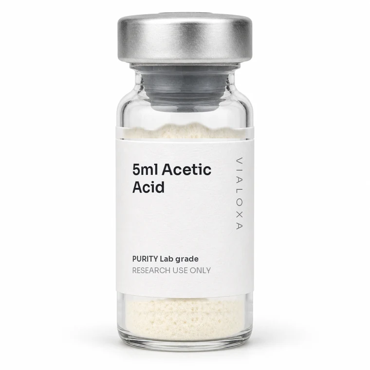 5ml Acetic Acid lyophilised reference vial