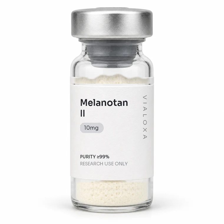 Melanotan II lyophilised reference vial