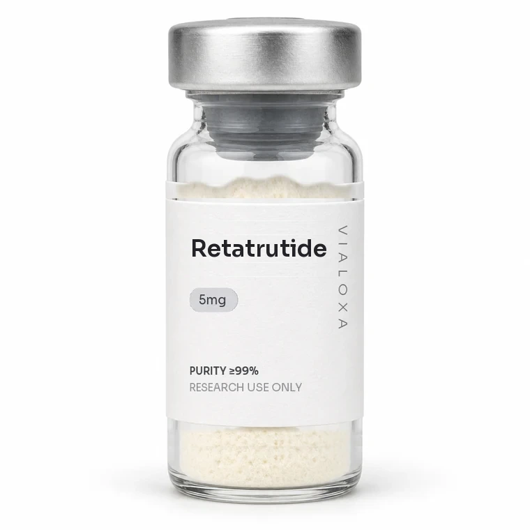 Retatrutide lyophilised reference vial